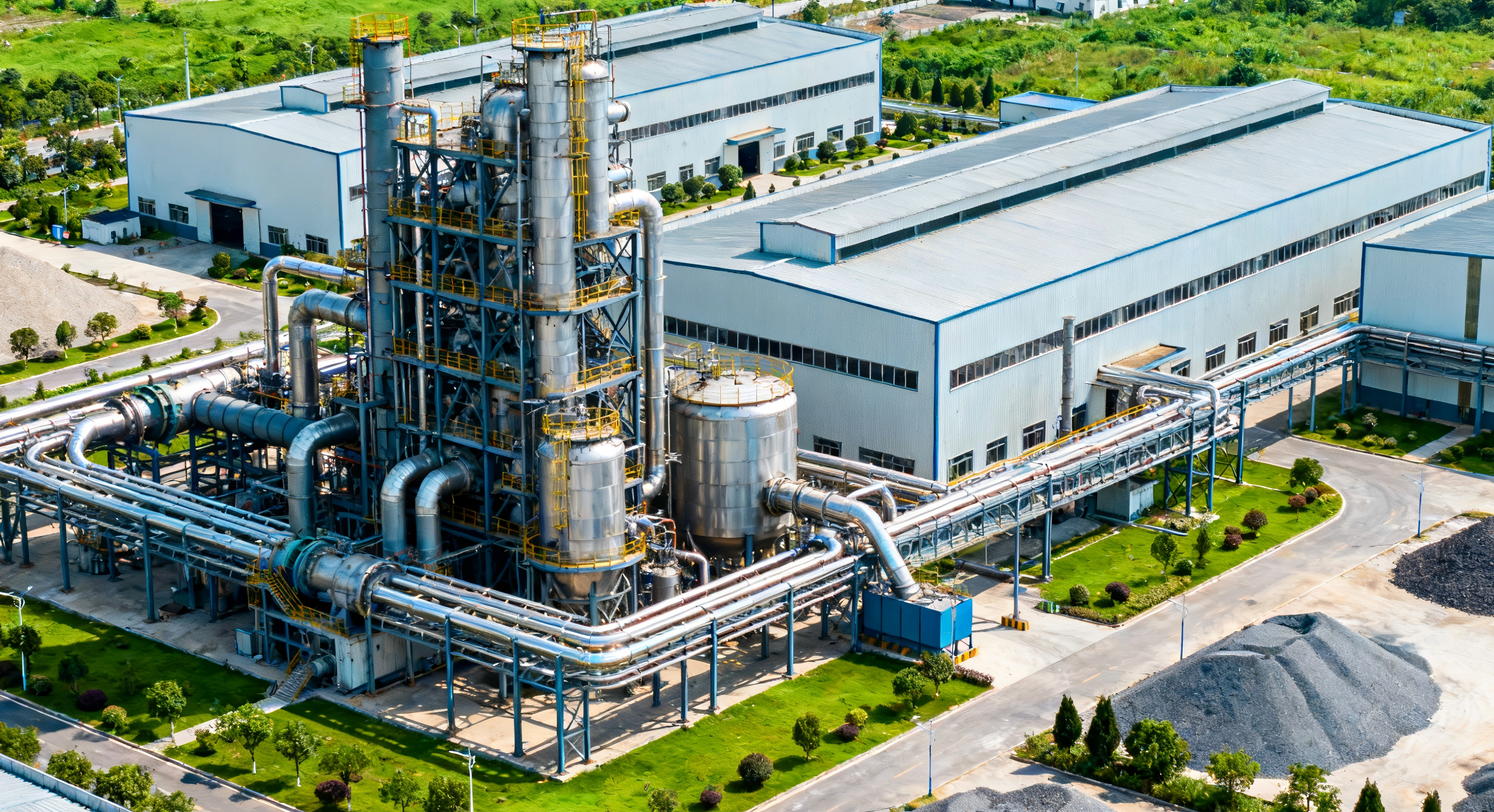 碳矿化材料生产基地